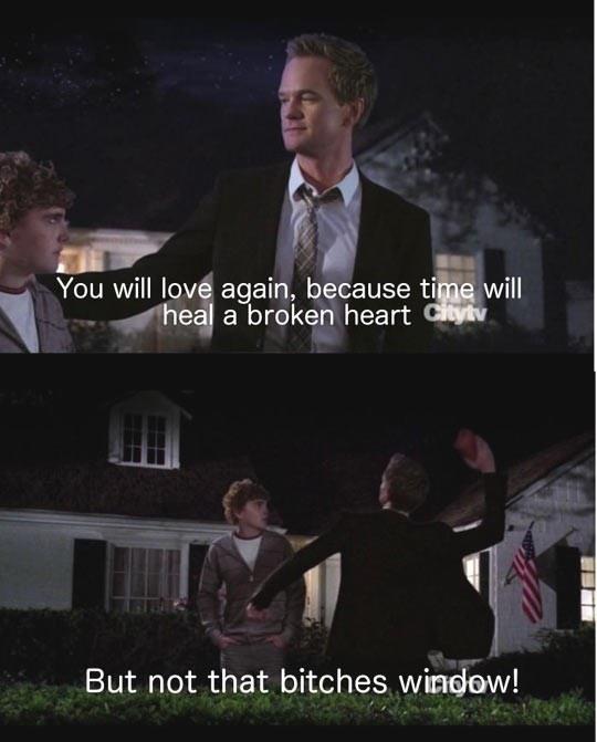 How I Met Your Mother - You will love again, because time will heal a broken heart 