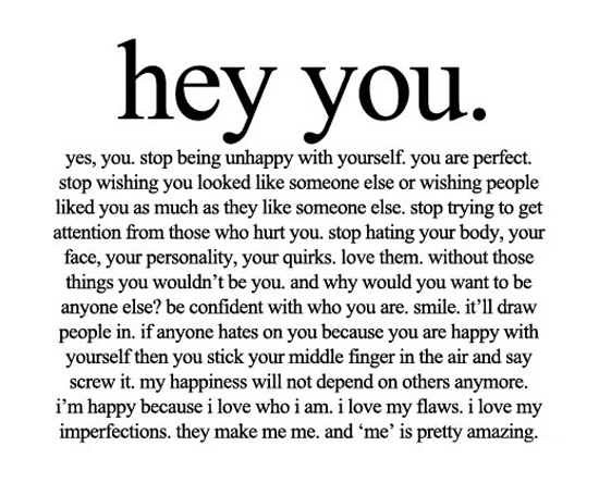 Hey you - text that everybody should read