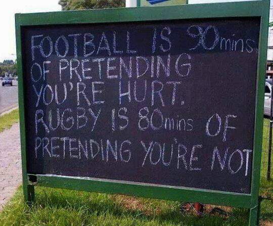 Football Vs. Rugby