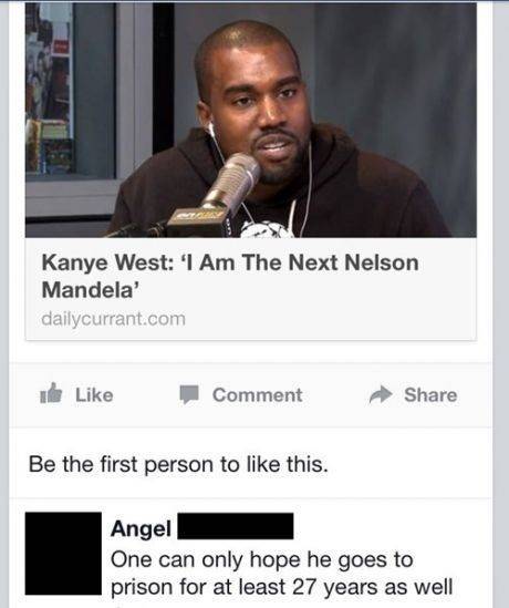 Kanye West: I'm Am The Next Nelson Mandela