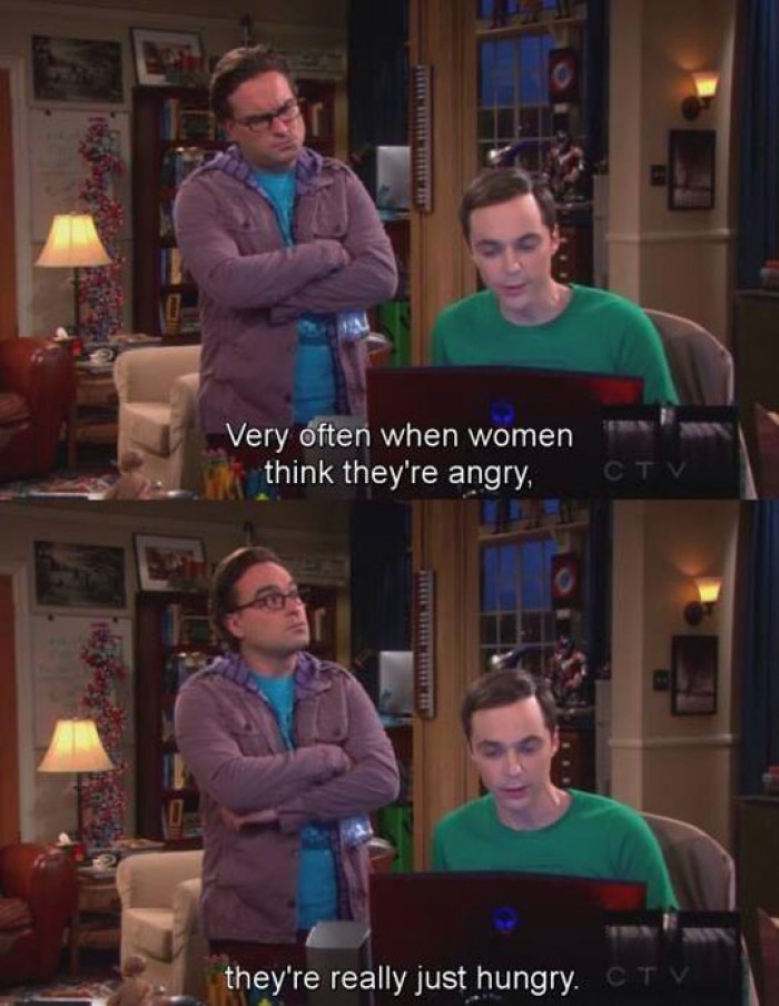 When Women Think They're Angry...