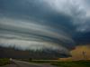 National Geographic - A shelf cloud looms over the Canadian prairies