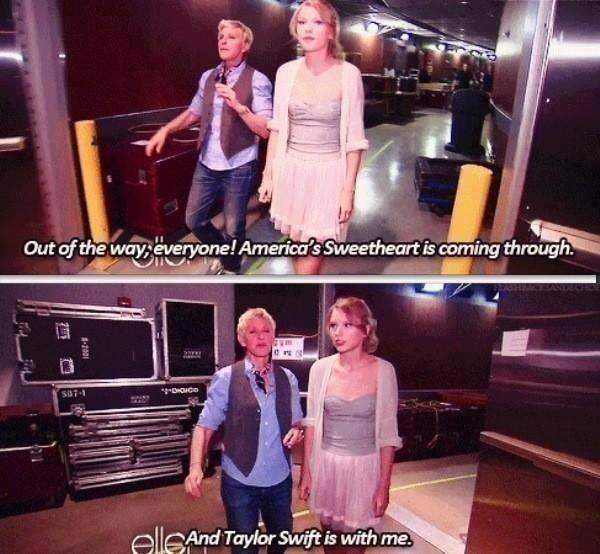 Ellen DeGeneres is a genius - Out of the way, everyone!